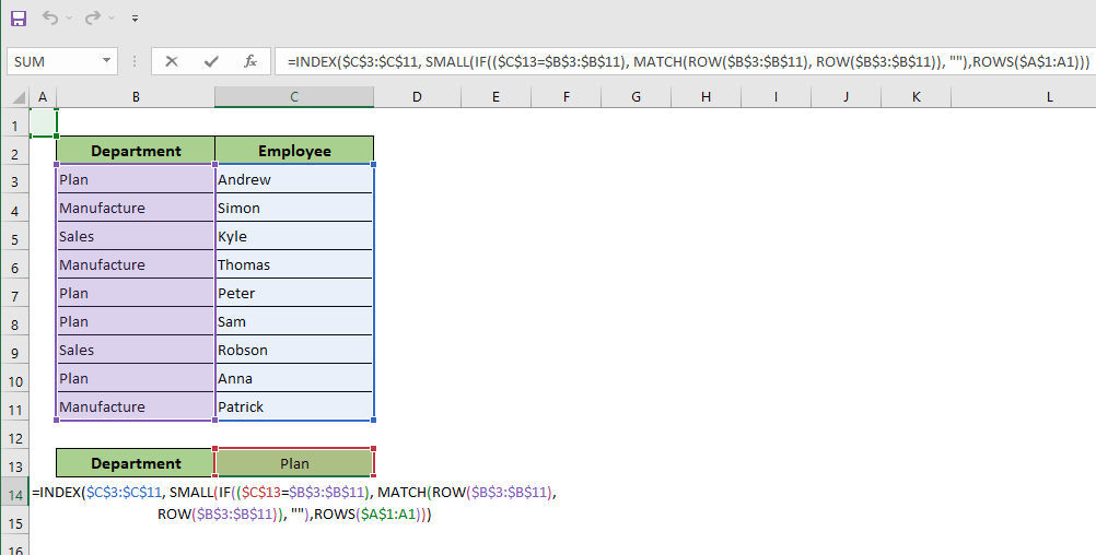 enter-formula-in-cell-c14