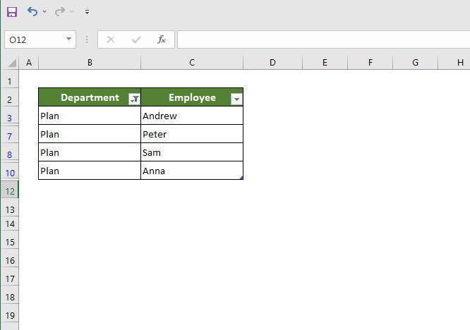 return-all-matches-by-formatting-as-table