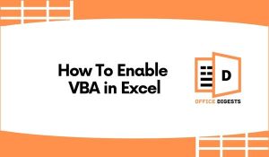 Enabling VBA in Excel: A Step-by-Step Guide [Windows