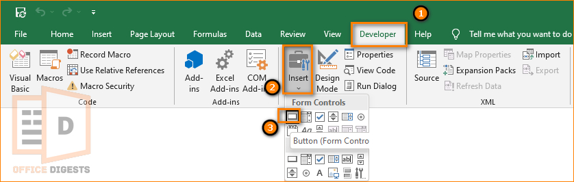 insert-button-excel