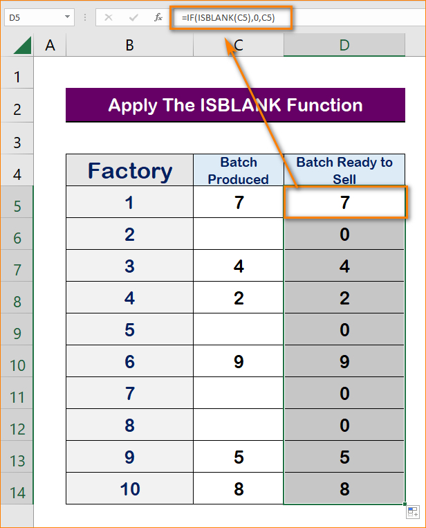 isblank-function-excel