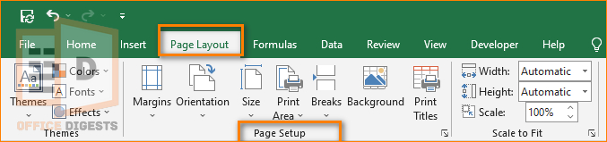 page-layout-excel