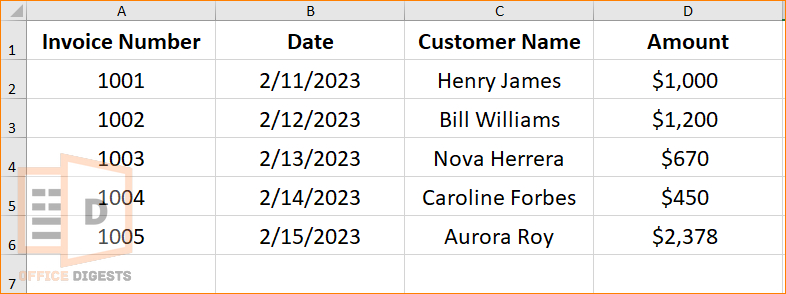 invoice-raw-data-set