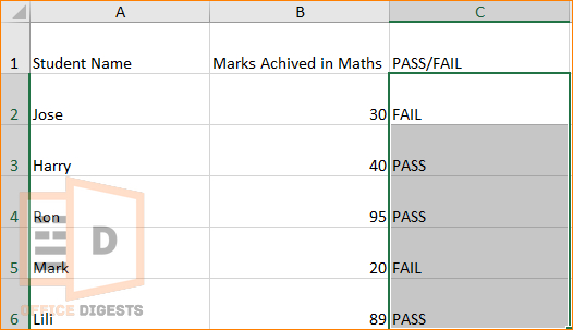 student-pass-or-fail-using-if-logical-function-excel