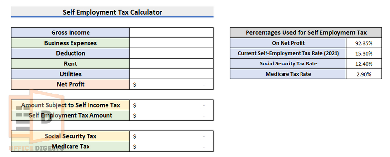 self-employed-spreadsheet-template