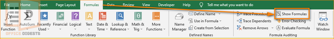 show-formula-excel