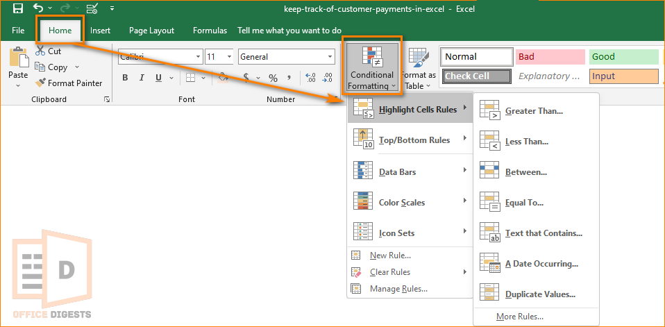 conditional-formatting-excel