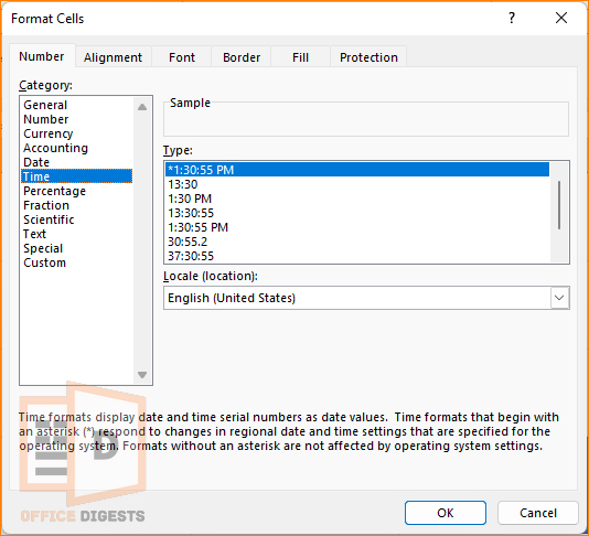 format-time-in-excel