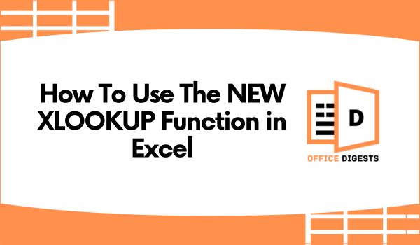 How To Use The NEW XLOOKUP Function in Excel [With Examples]