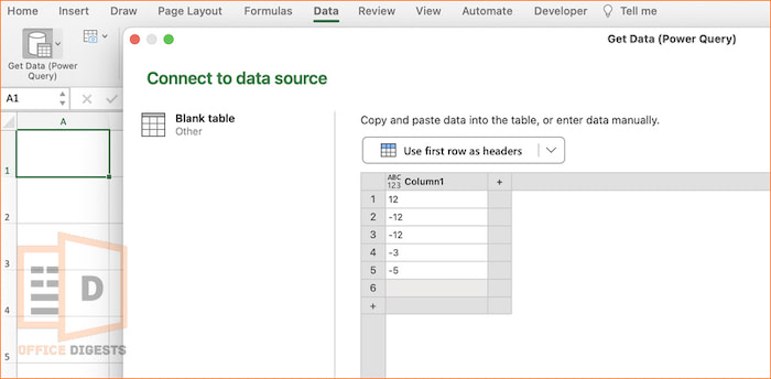 connect-data-source-power-query