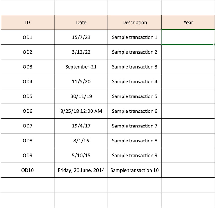 dataset-for-extracting-years-from-date-in-excel