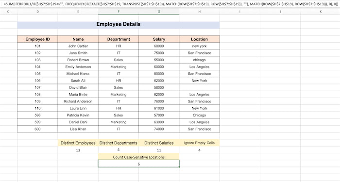 count-case-sensitive-distinct-values-excel