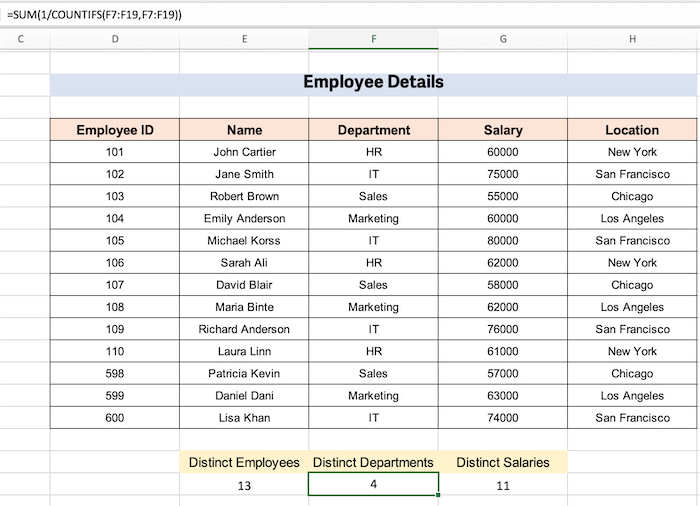 count-distinct-values-using-countifs-function