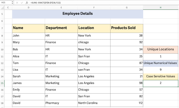 find-unique-case-sensitive-values-excel