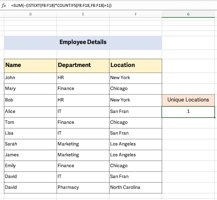 find-unique-text-value-in-a-column-using-countifs