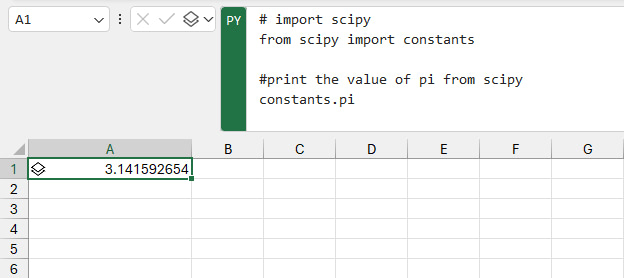 run-scipy-python-code-excel