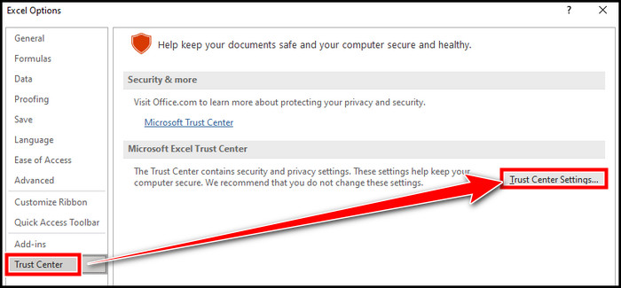 excel-trust-center-settings