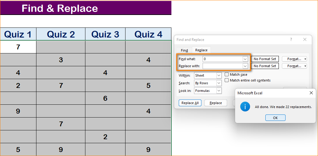 how-to-replace-blank-cells-with-0-in-excel-1-minute-guide