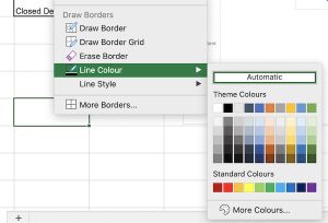 How To Change Border Color in Excel [All Methods]